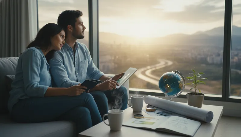 Gazing into the Future: Shared Dreams and Aspirations - 21 questions to ask your boyfriend visual guide