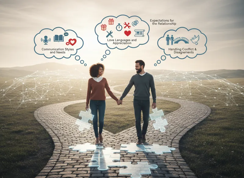 Relationship Dynamics: Navigating Together - 21 questions to ask your boyfriend visual guide