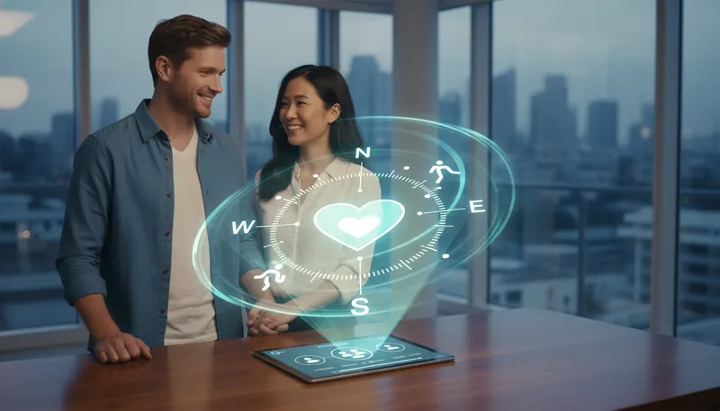 Welcome to FEELT: Your Compass for Connection - accountability app for couples visual guide