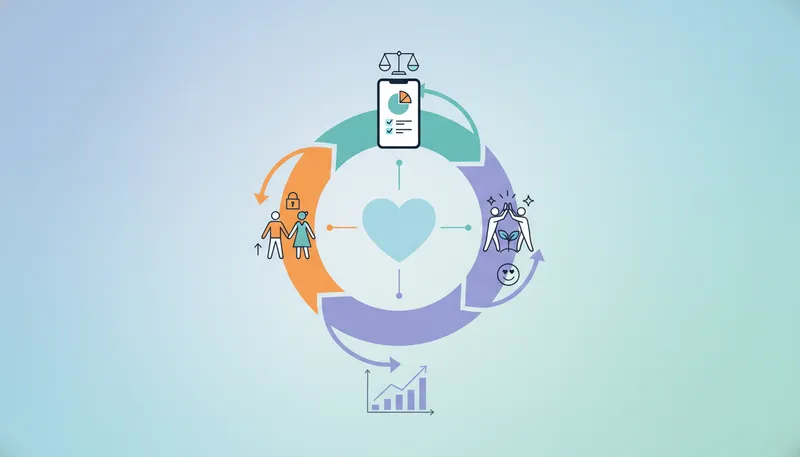 accountability app for couples infographic - Getting Started with FEELT: Your First Steps