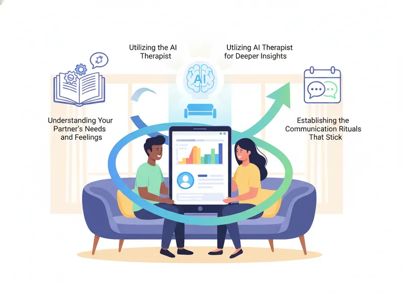 Leveraging FEELT for Accountability and Growth - accountability app for couples visual guide