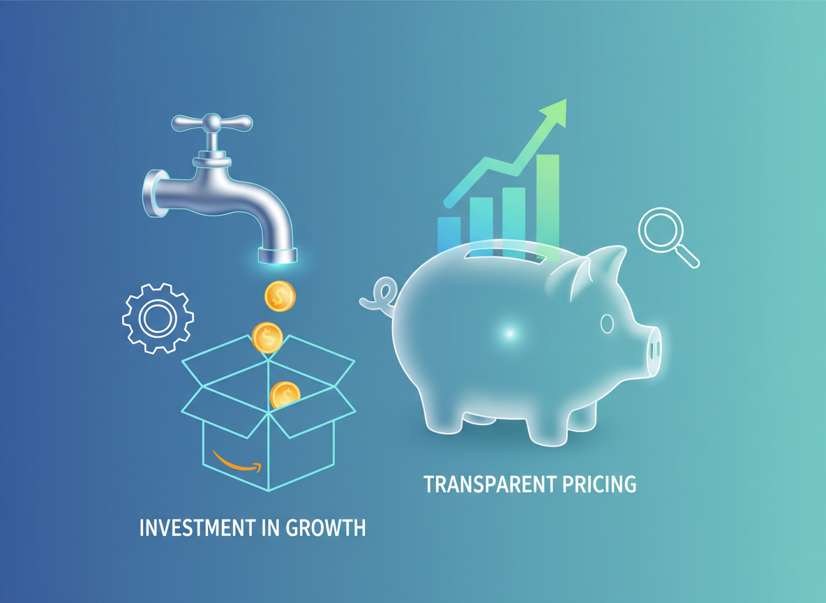 Transparent Pricing: Invest in Your Amazon Growth - amazon ppc cost visual guide