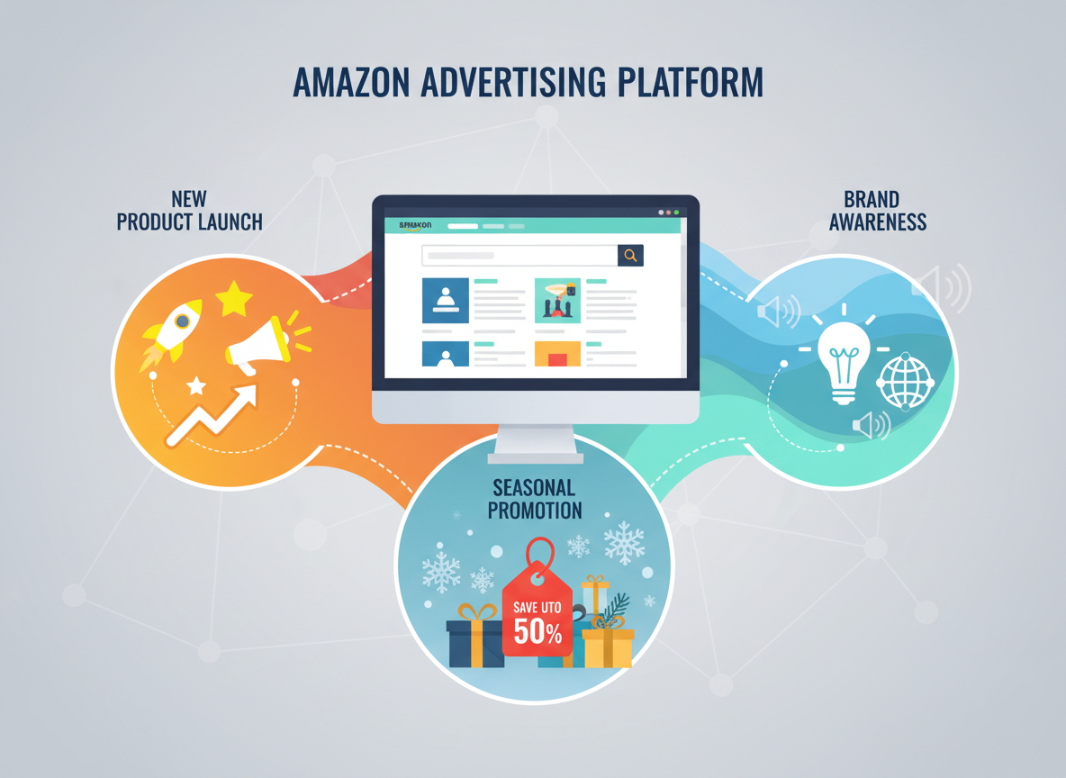 Examples and Use Cases of Amazon Advertising Platforms - amazon advertising platforms visual guide