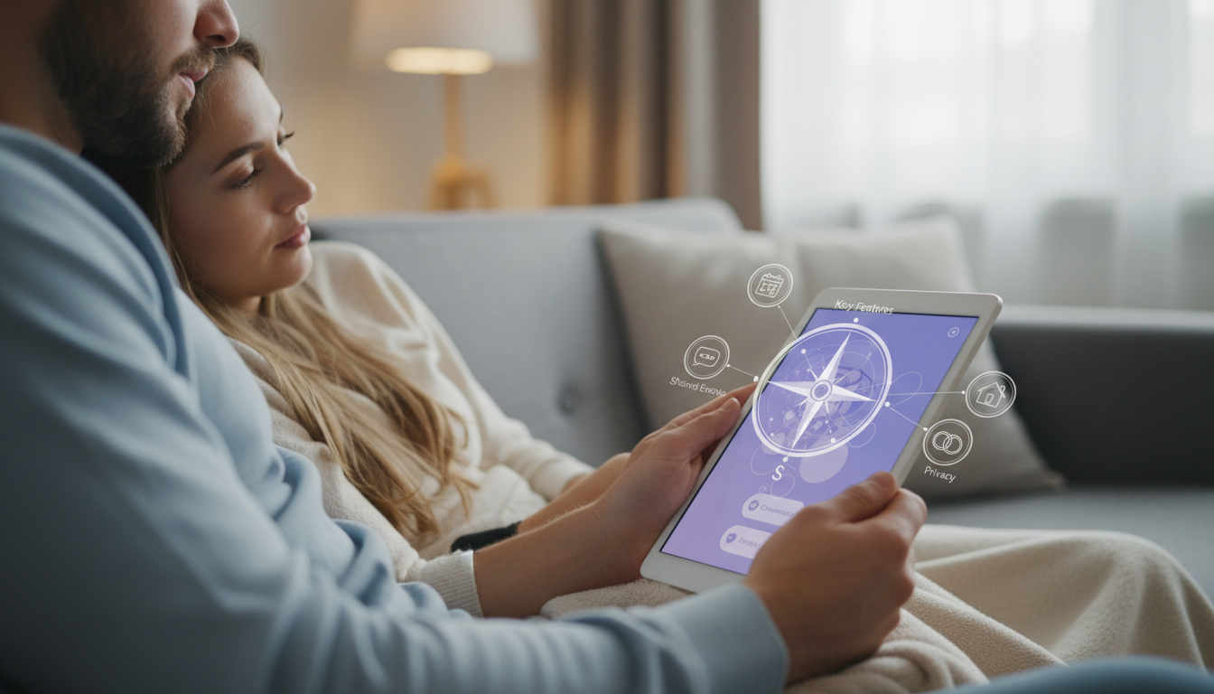 Navigate Your Relationship: Finding the Right Couples App for You - private couples app visual guide