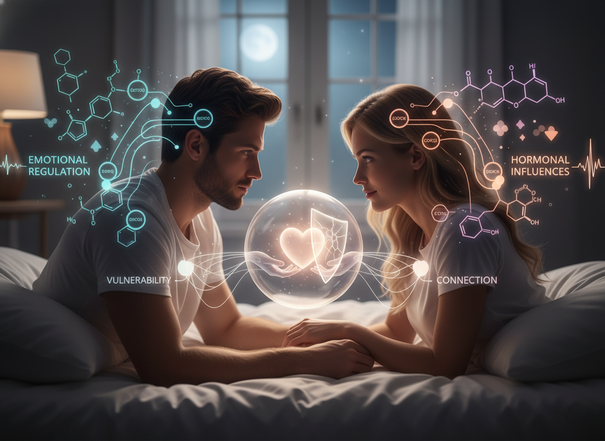 The Science Behind Effective Bedtime Conversations - pillow talk application visual guide