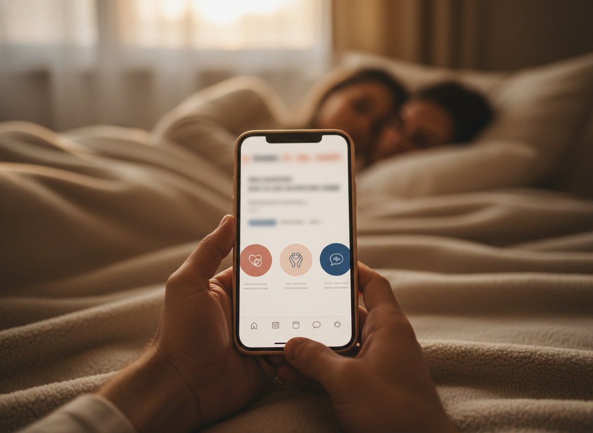 intimacy apps for couples interface screenshot - Key Features of Top Intimacy Apps for Couples