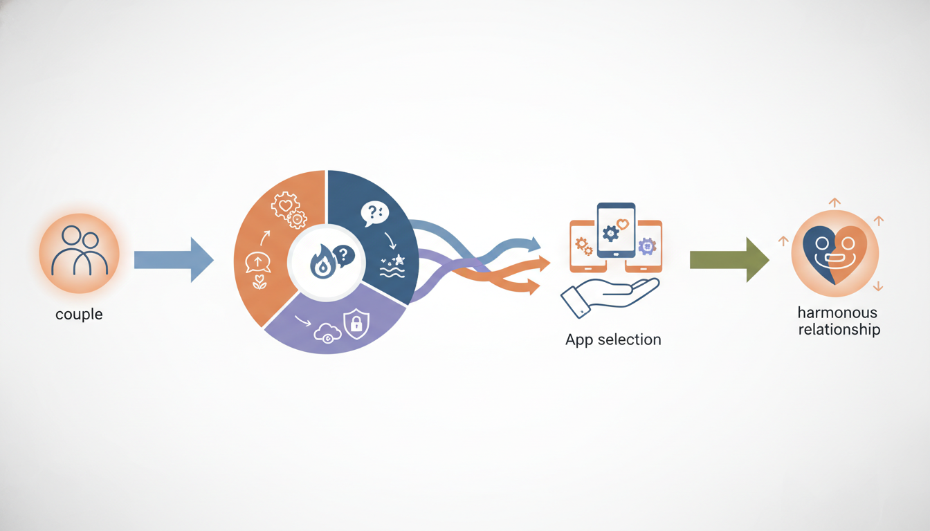intimacy apps for couples infographic - How to Choose the Right Intimacy App for Your Relationship