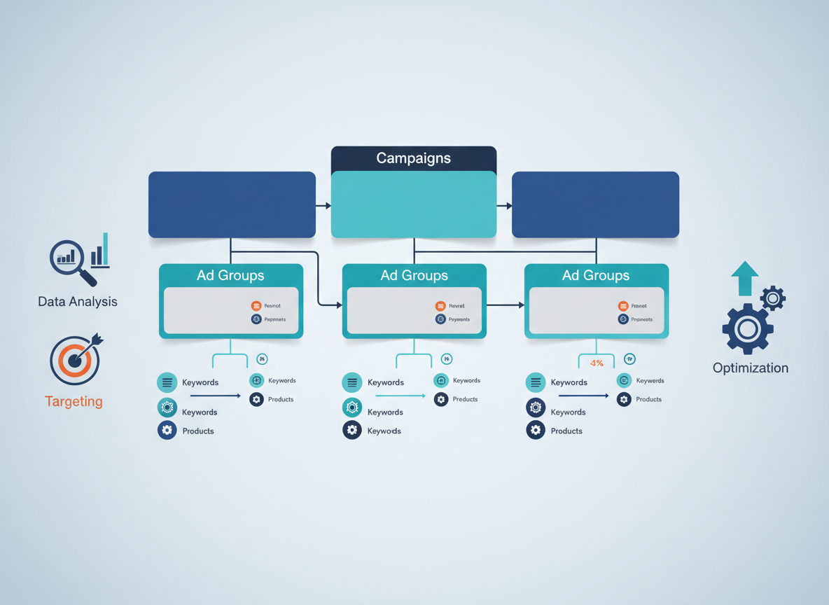 Structuring Your Amazon PPC Campaigns for Success - amazon ppc advertising visual guide