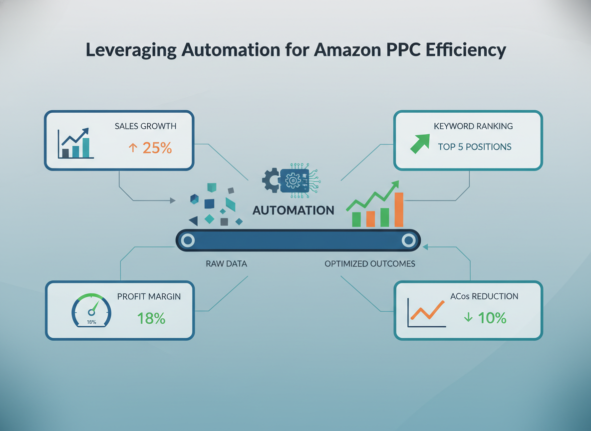 Leveraging Automation for Amazon PPC Efficiency - amazon ppc advertising visual guide