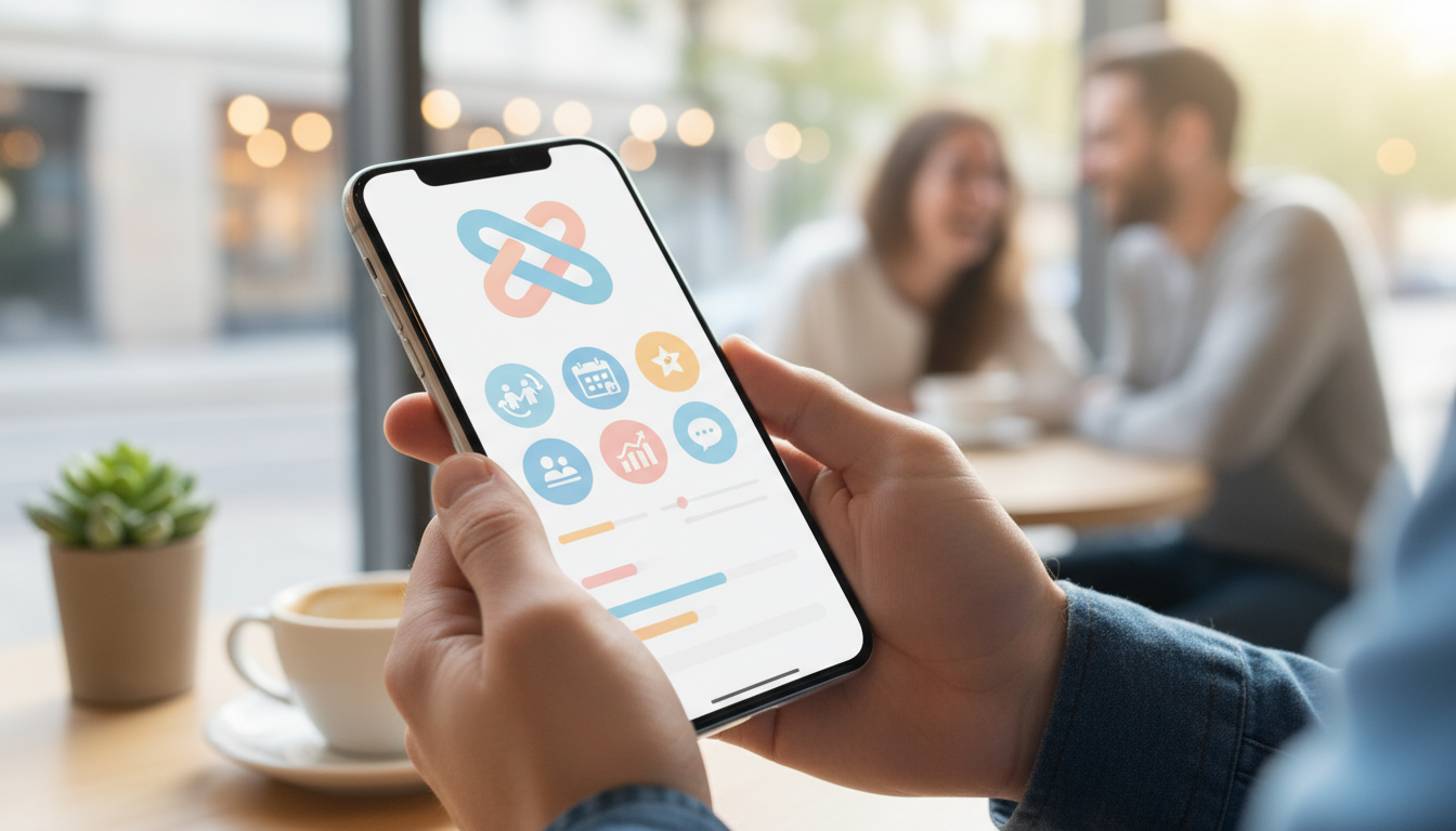 relationship counter app interface screenshot - Navigate Your Relationship Journey: Quick Links to Key Features