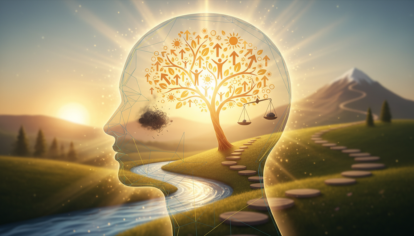 What Does It Mean to Think Positive Thoughts? - thinking positive thoughts visual guide