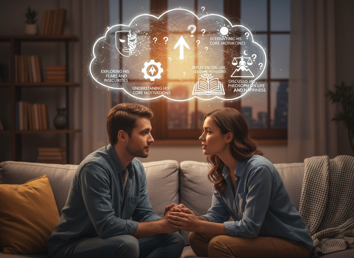 Deep & Thought-Provoking Questions for Real Connection - question to ask my boyfriend visual guide