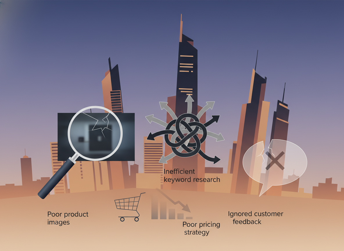 Common Mistakes to Avoid When Selling on Amazon UAE - amazon in united arab emirates visual guide