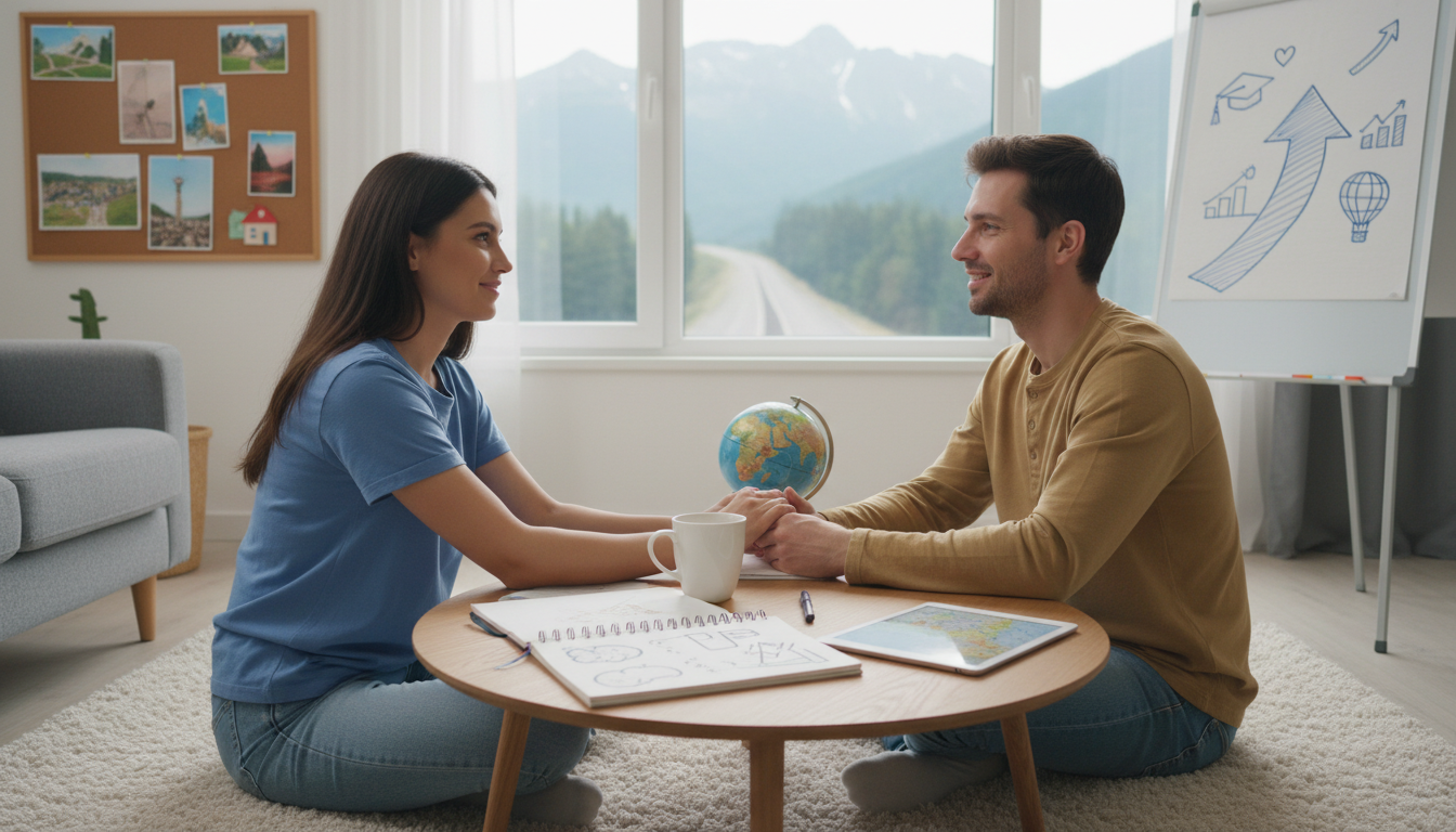 Questions About His Future: Dreaming Together - what to ask to your boyfriend visual guide