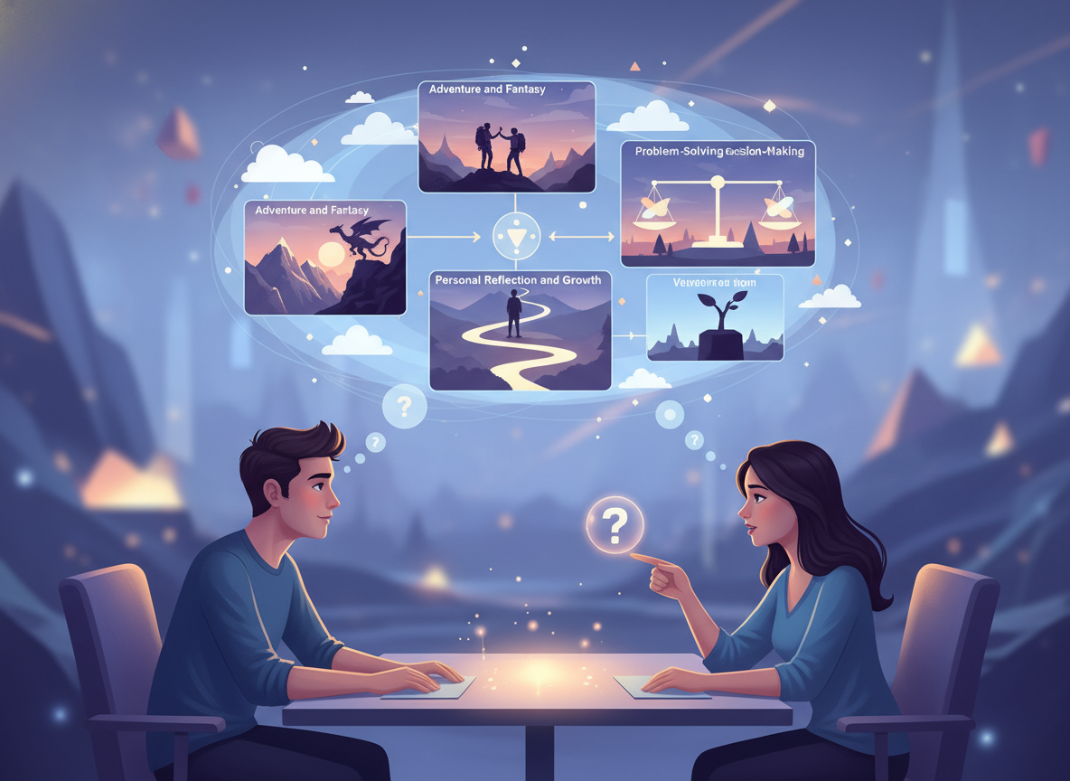 Hypothetical and 'What If' Questions: Exploring His Mind - what to ask to your boyfriend visual guide