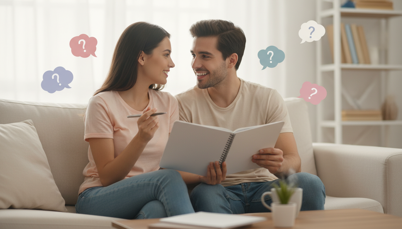 Making the Most of Your Conversations: Tips for Success - 50 questions to ask your partner visual guide