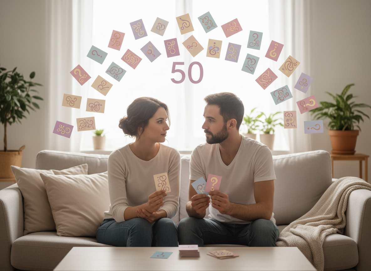 50 Insightful Questions to Ask Your Partner - 50 questions to ask your partner visual guide