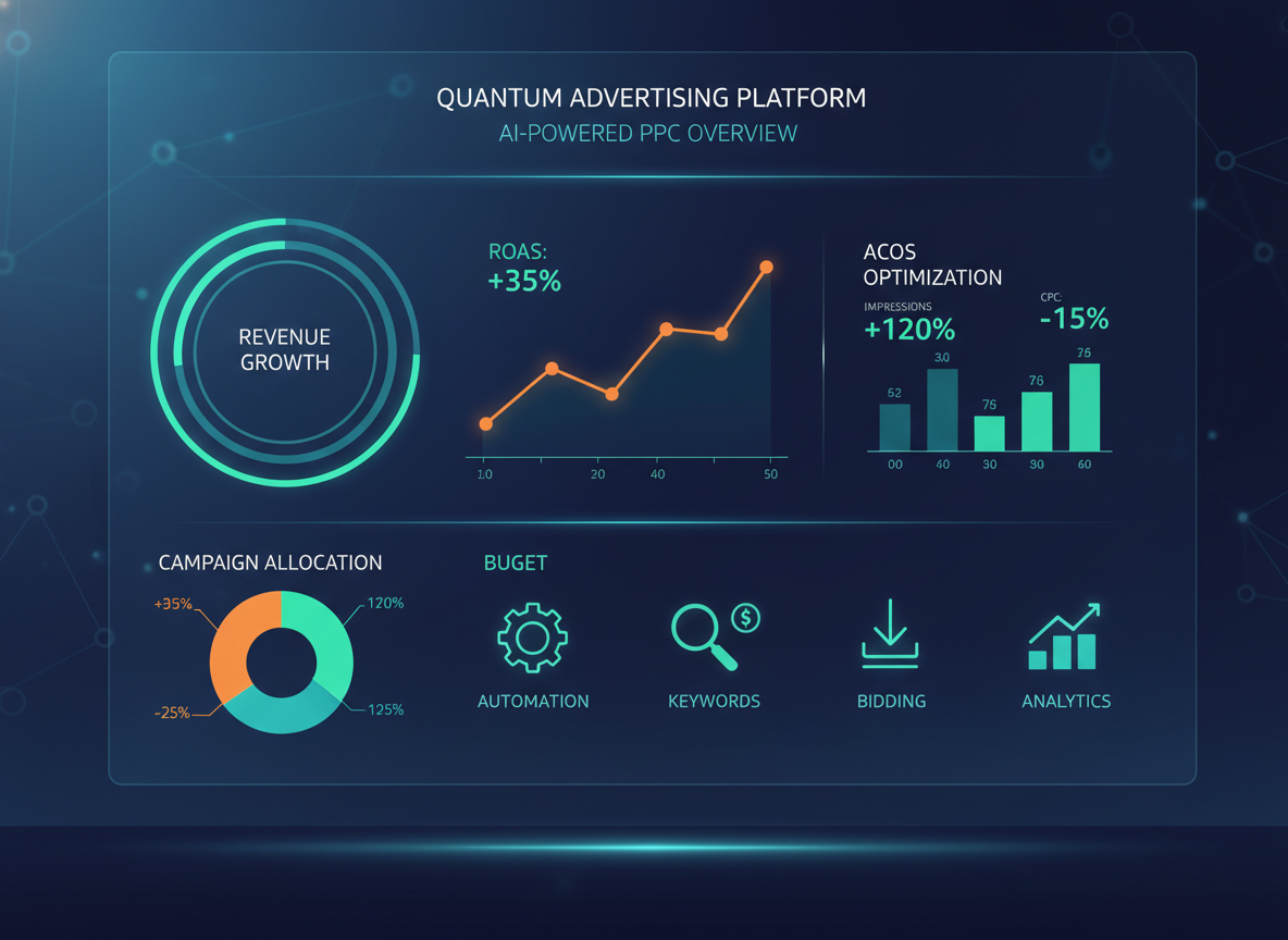 Key AI Applications in Amazon PPC - ai for amazon ppc visual guide