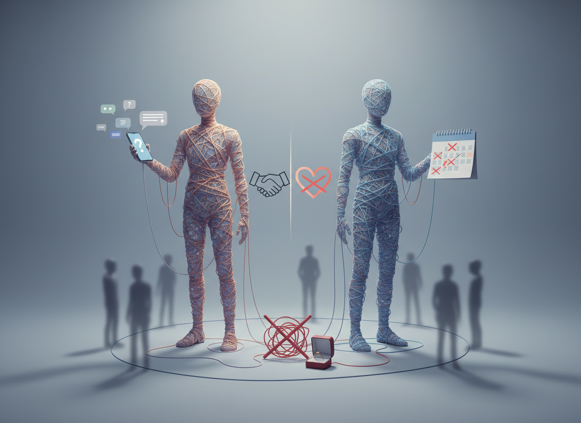 The Core Characteristics of a Situationship - what is situationship visual guide