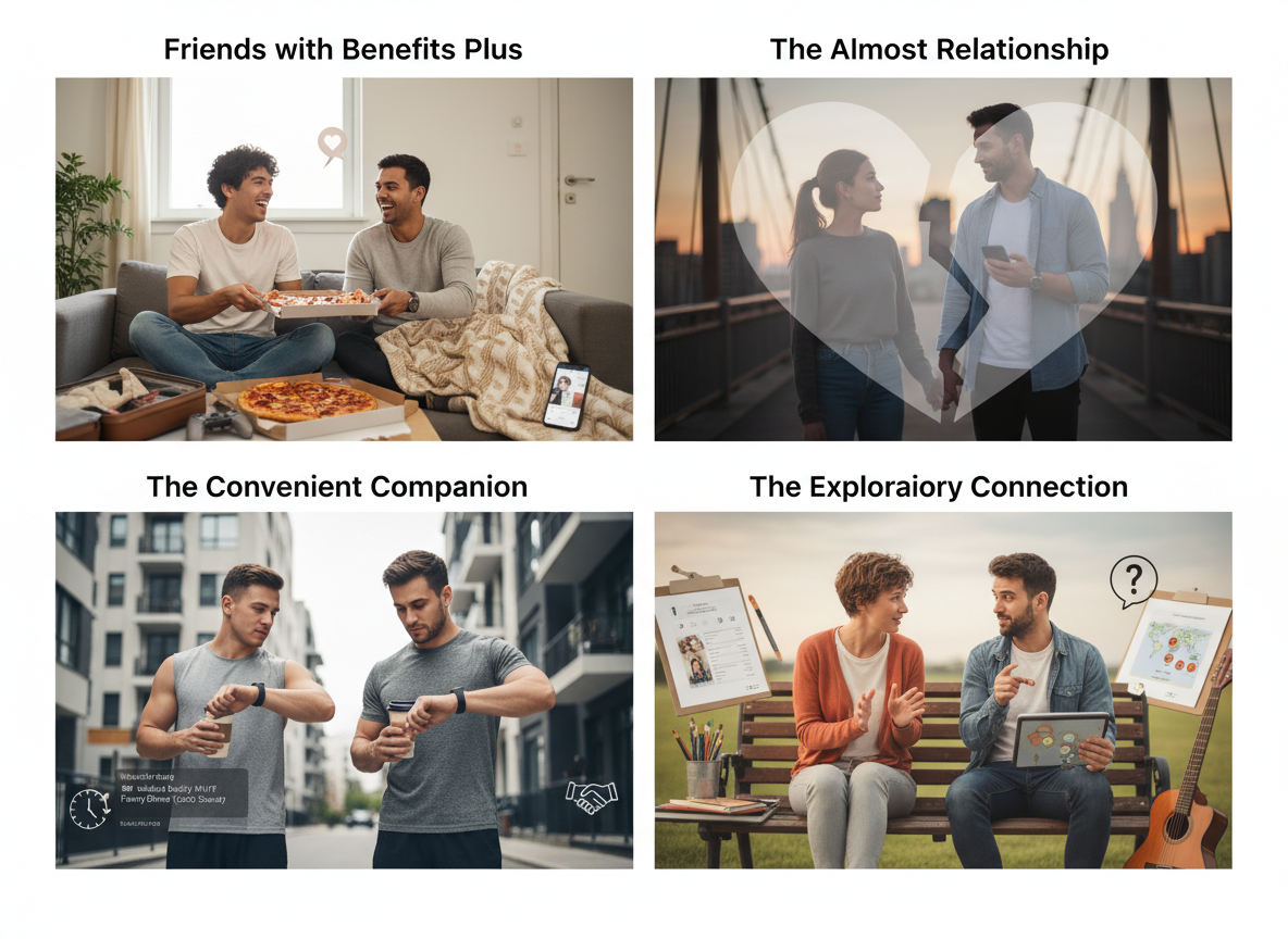 Examples and Use Cases of Situationships - what is situationship visual guide
