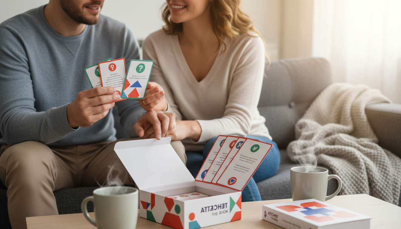 Elevate Your Conversations: Couples Conversation Games & Prompts - attached the book visual guide