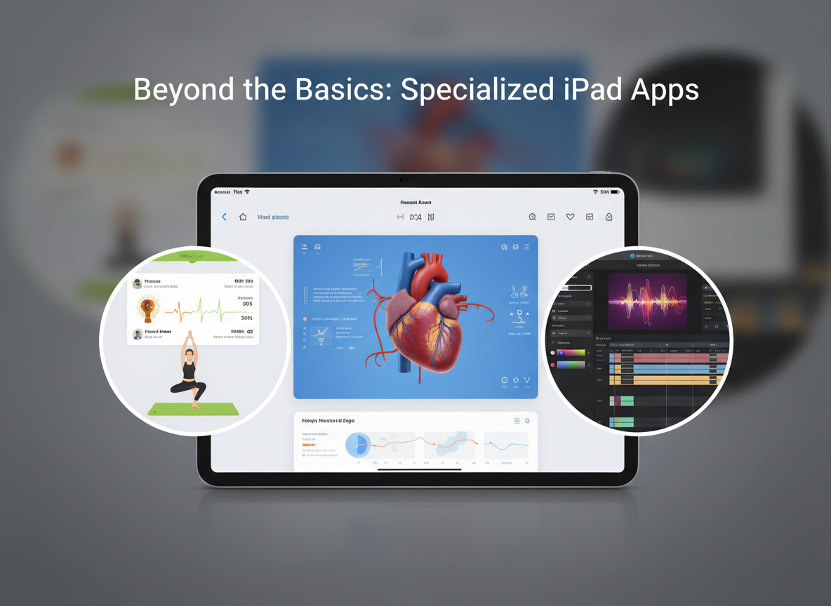 Beyond the Basics: Specialized iPad Apps - good apps ipad visual guide