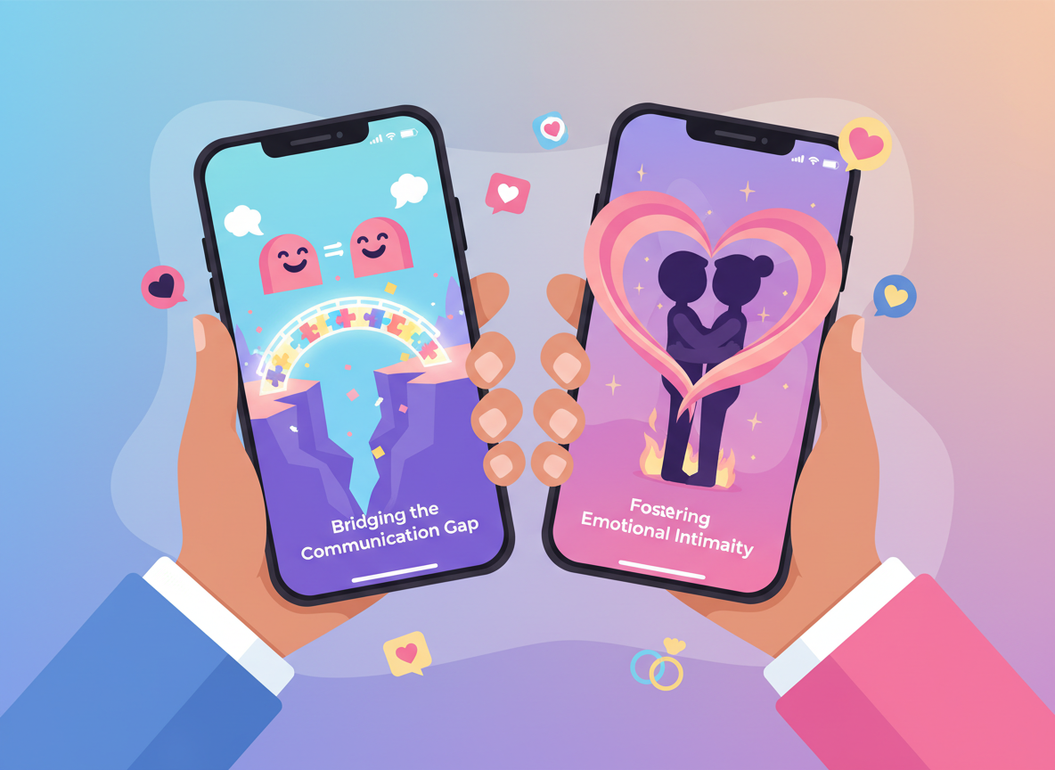 Understanding the Core Purpose of Between Couples Apps - between couples app visual guide