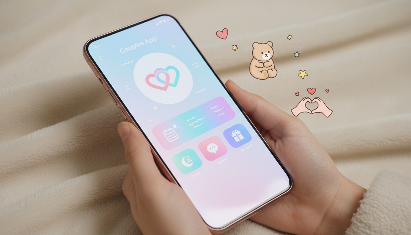 between couples app interface screenshot - Key Features to Look For in a Couples App