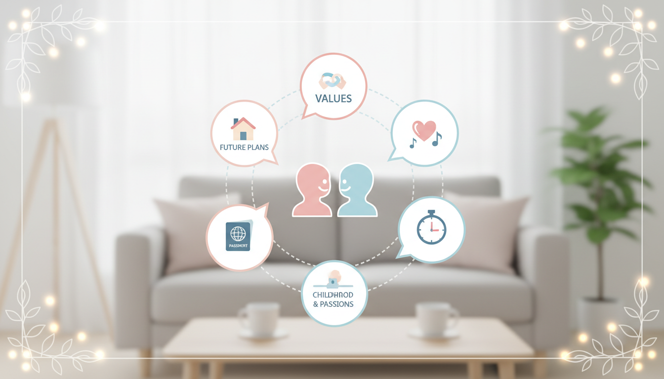 questions to ask your boyfriend to get to know him - comprehensive guide illustration