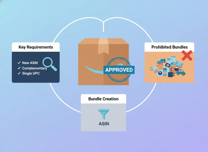 Amazon's Bundling Policies: What You Need to Know - amazon bundle products visual guide
