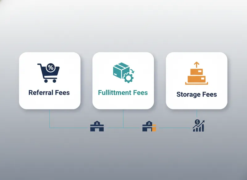 The Core Amazon FBA Fee Structure - amazon fba fees visual guide