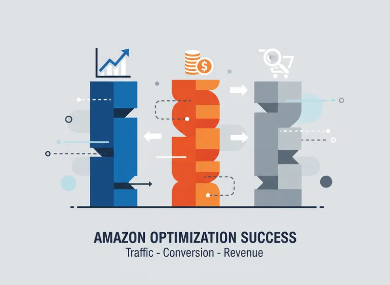 The Pillars of Amazon Optimization - amazon optimization visual guide