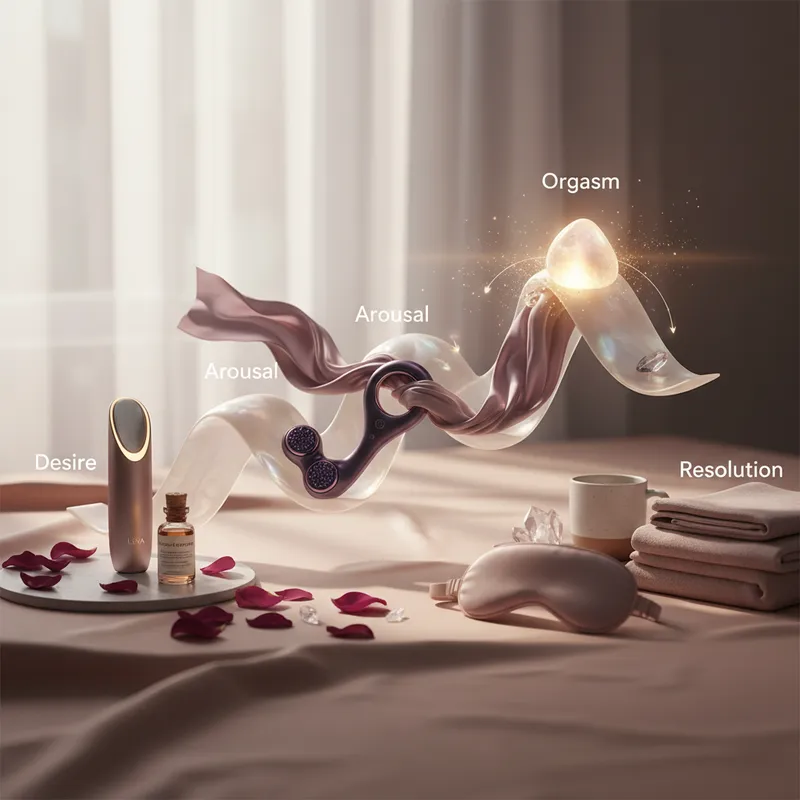 The Sexual Response Cycle A Holistic View of Pleasure - Anatomy 101: Exploring the Female Body for Pleasure visual guide