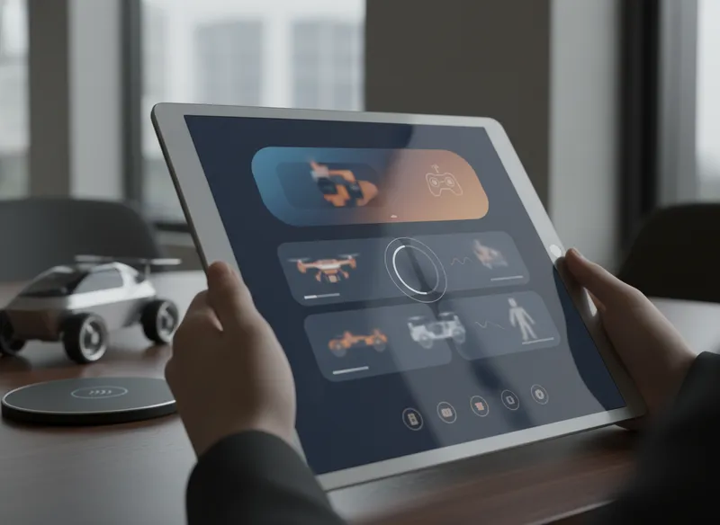 app controlled toys for long distance interface screenshot - Featured App-Controlled Toys: Exploring 'pdx extreme'