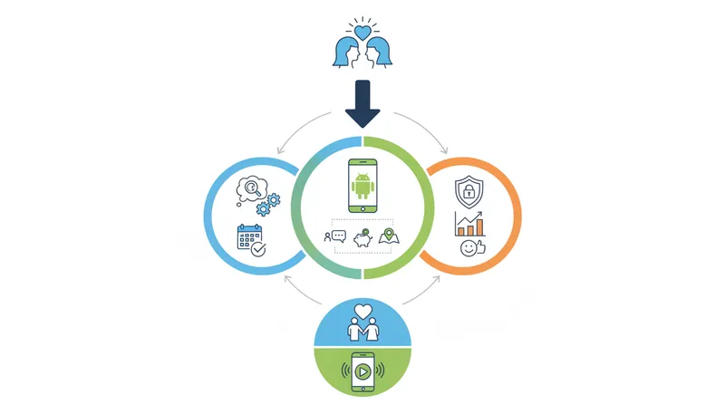 apps for couples android infographic - How to Choose the Right App for Your Relationship