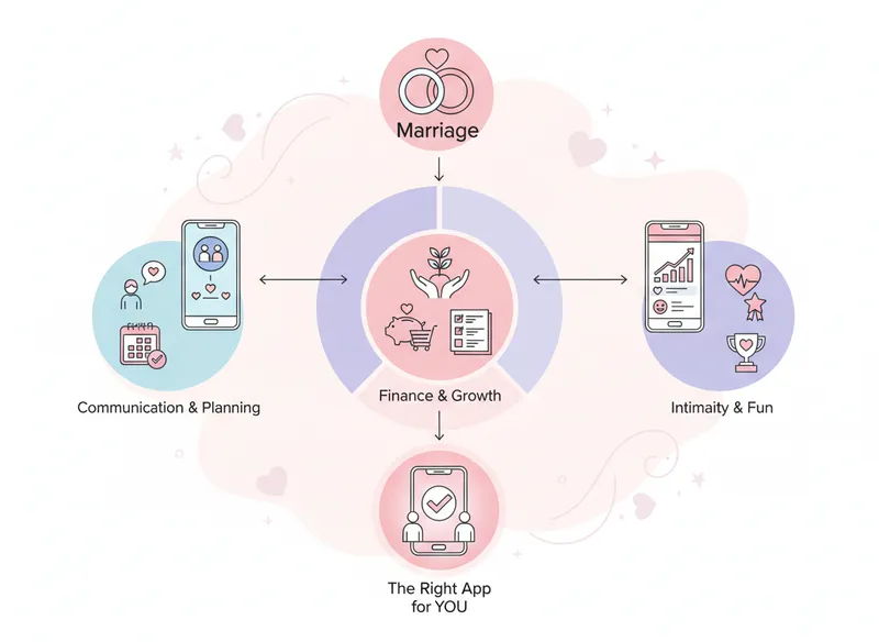 apps for married couples infographic - How to Choose the Right App for Your Marriage