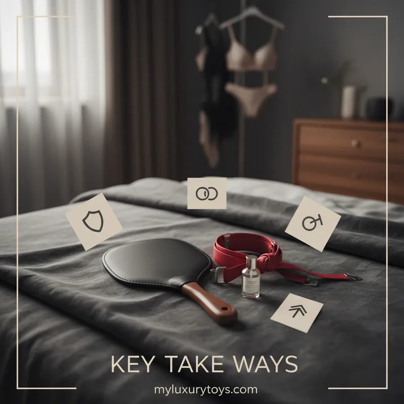 Key Takeaways - bdsm for beginners visual guide