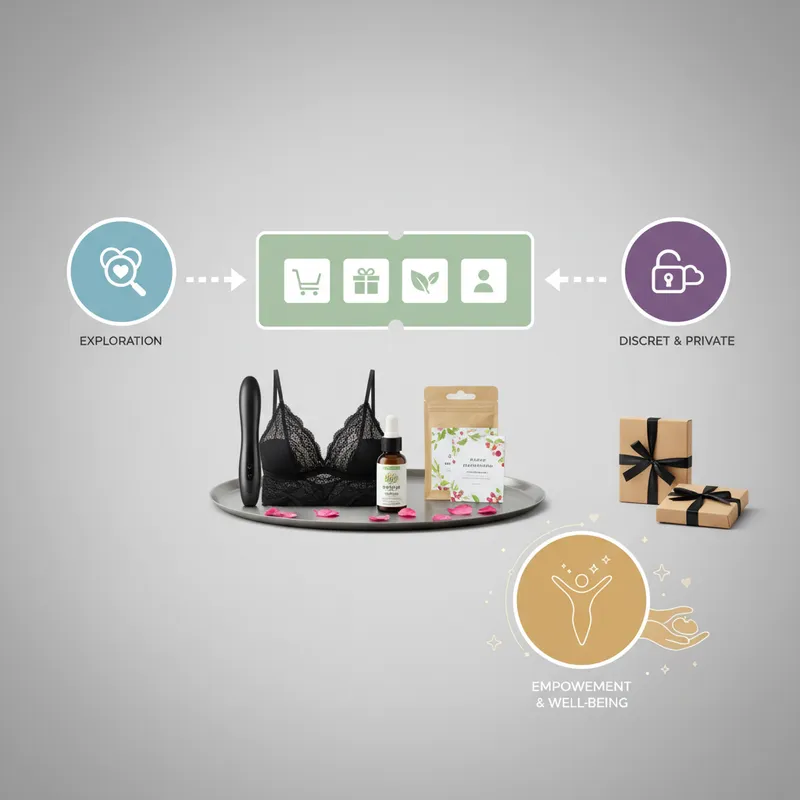 buy sexual wellness products infographic - How to Get Started with NRT Wellness
