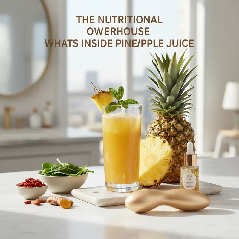 The Nutritional Powerhouse Whats Inside Pineapple Juice - Complete Guide to Benefits Of Pineapple Juice In Men Sexual Wellness visual guide