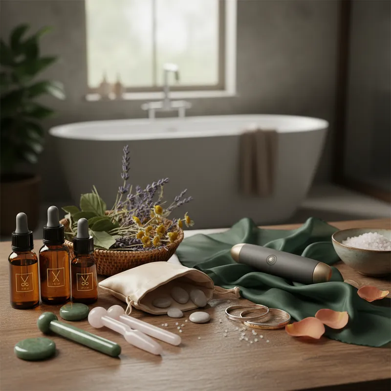 Complete Guide to Natural Sexual Wellness Products - comprehensive guide illustration