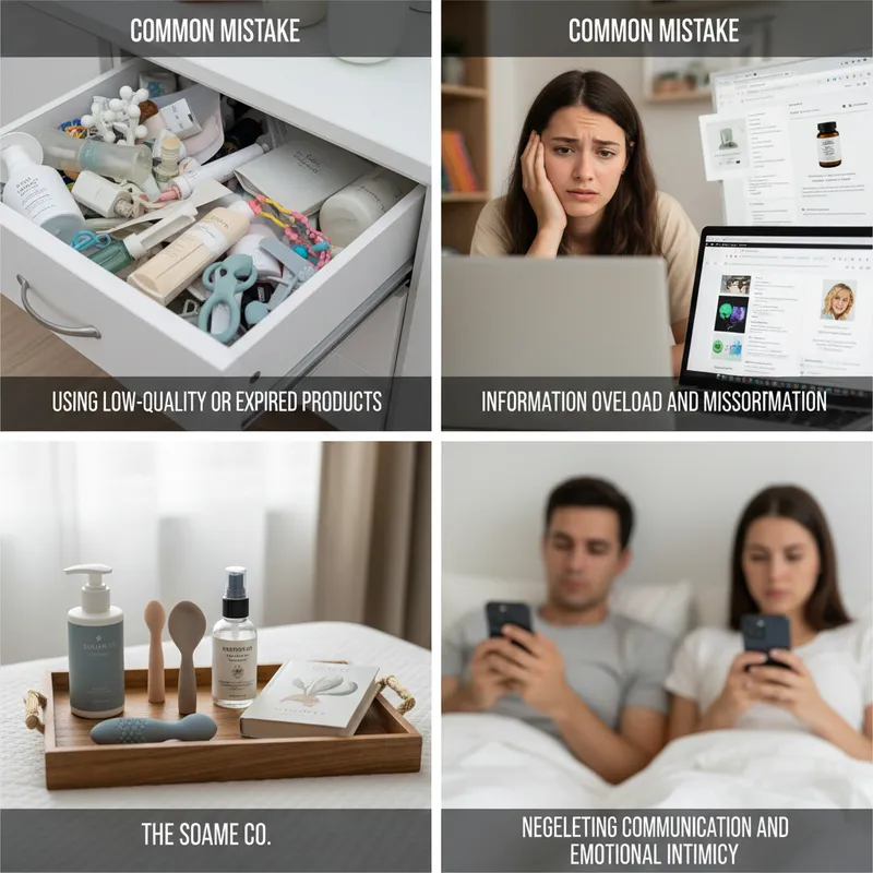 Common Mistakes to Avoid in Pursuing Sexual Wellness - Complete Guide to Sexual Wellness Medicine visual guide