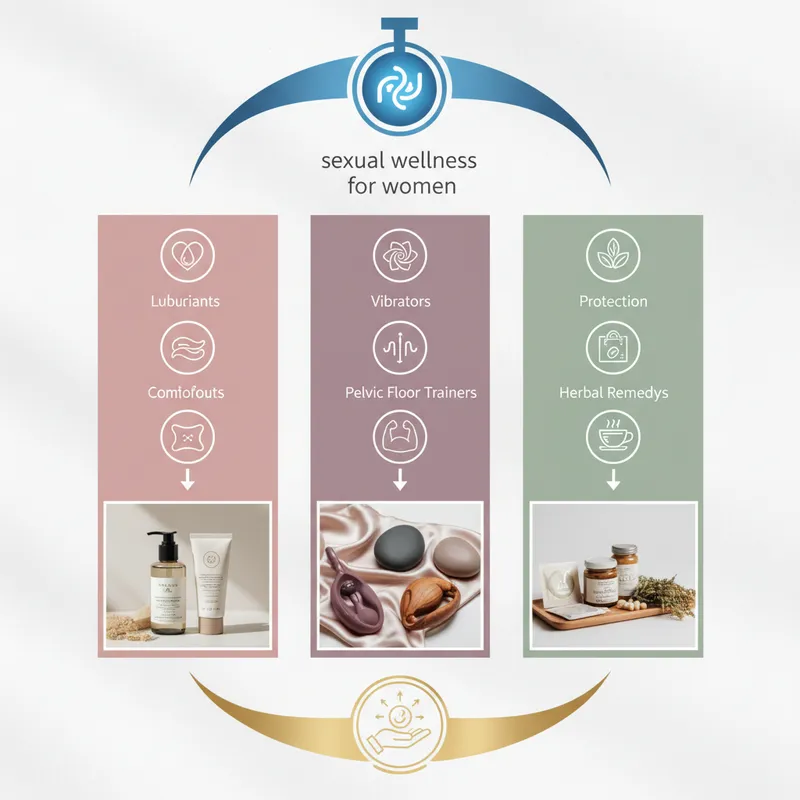 Complete Guide to Sexual Wellness Products For Women infographic - How to Choose the Right Sexual Wellness Products