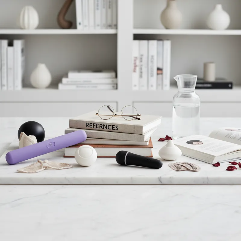 References - Complete Guide to Sexual Wellness Tools visual guide