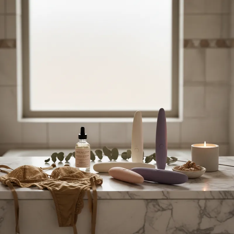Complete Guide to Women's Sexual Wellness Products - comprehensive guide illustration