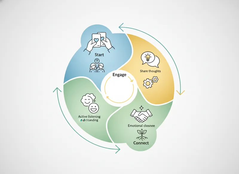 conversation card game for couples infographic - How to Play Couples Conversation Card Games Effectively