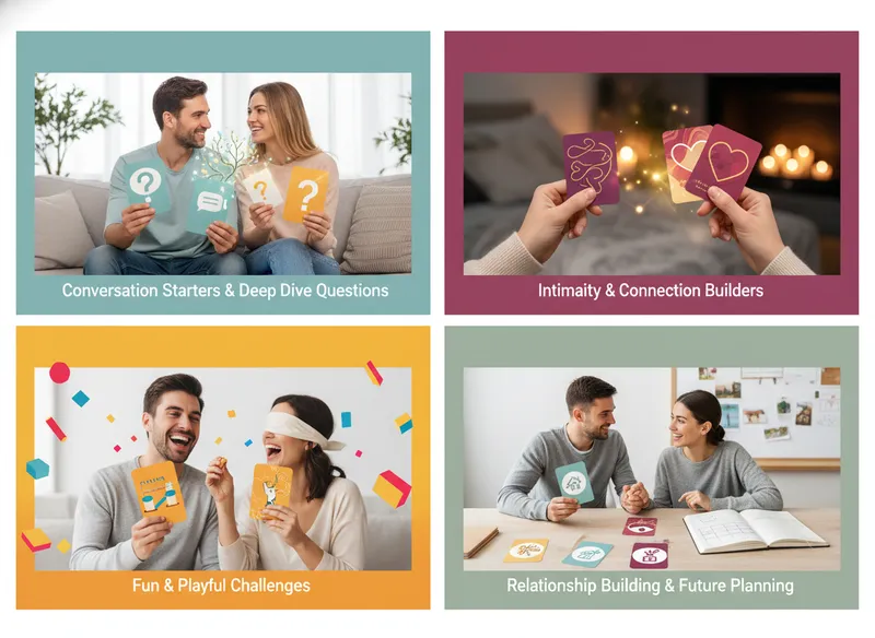 Types of Couple Game Cards and What They Offer - couple game card visual guide