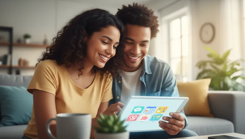 cute couple apps - comprehensive guide illustration