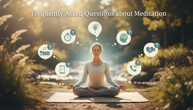 Frequently Asked Questions about Meditation - how do i meditate visual guide