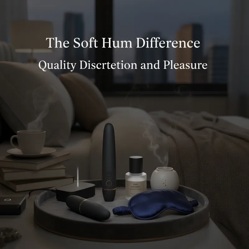 The Soft Hum Difference Quality Discretion and Pleasure - intimacy products for married couples visual guide