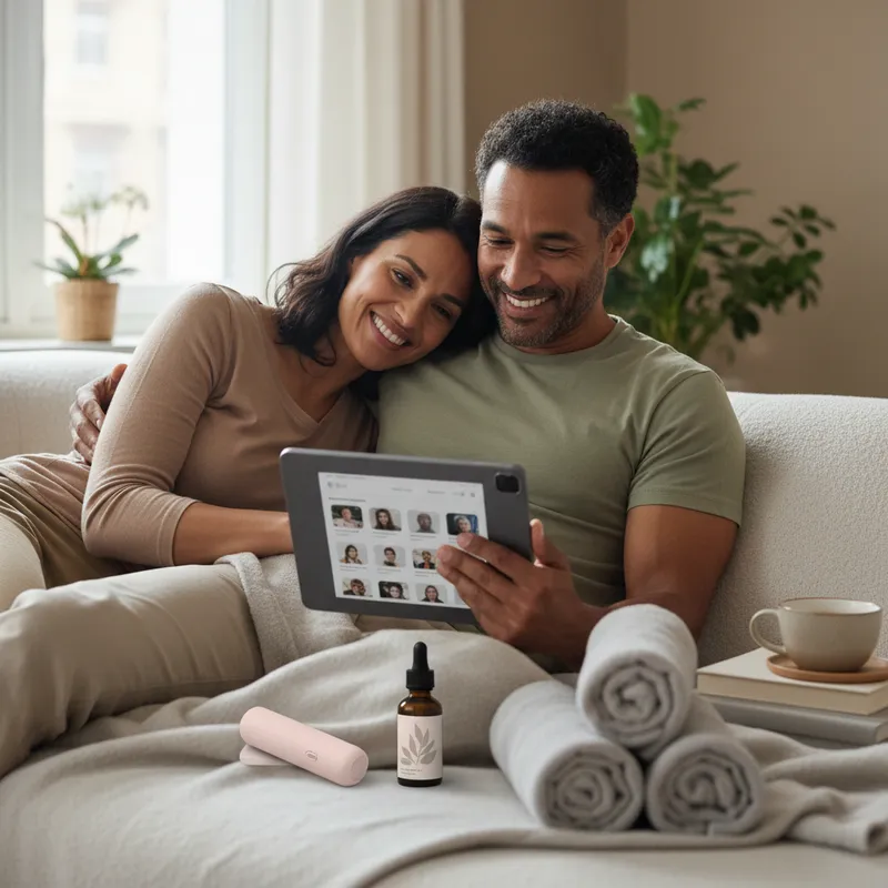 Real Couples Real Connection Testimonials - intimacy products for married couples visual guide